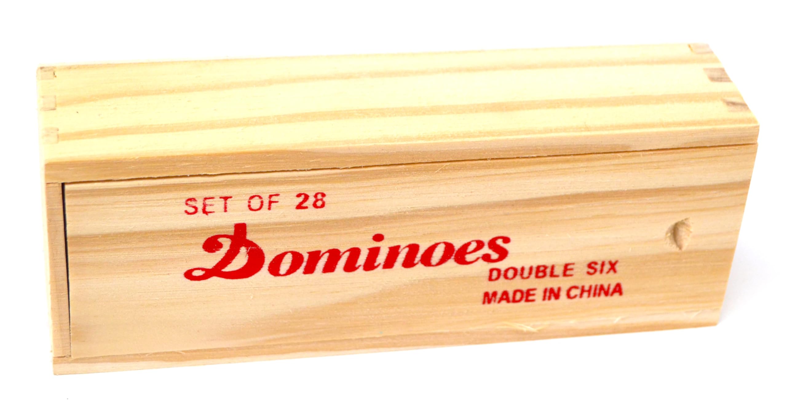 better with friends Adults Professional Double Dot Dominoes 6 Colors (Set 28, Dominoes) in Wooden Box - Image 3