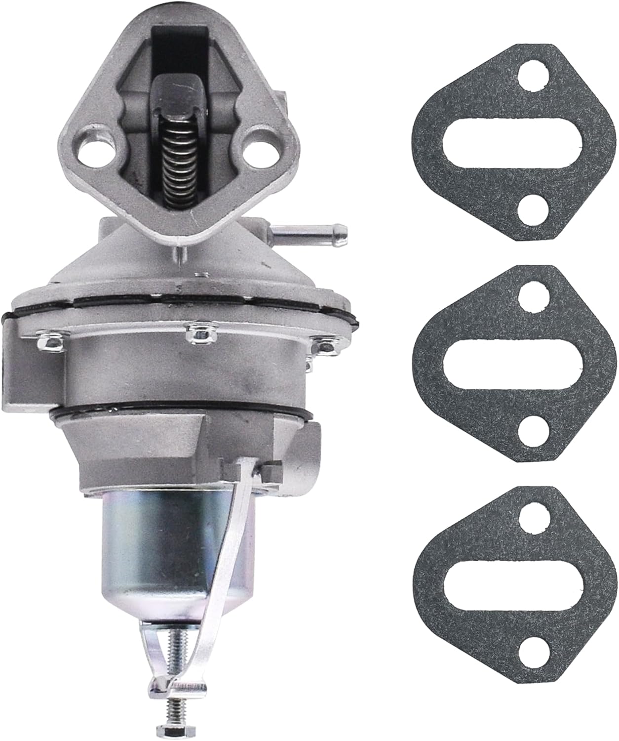 Mechanical Fuel Pump Fit for Mercruiser 120 140 165 170 180 181 190 225 OMC Volvo Penta 2.5L 3.0L 3.7L Engines，Replace for 3854858 42725A3 509407 8M0073435 861676A1 18-7282 9-35422