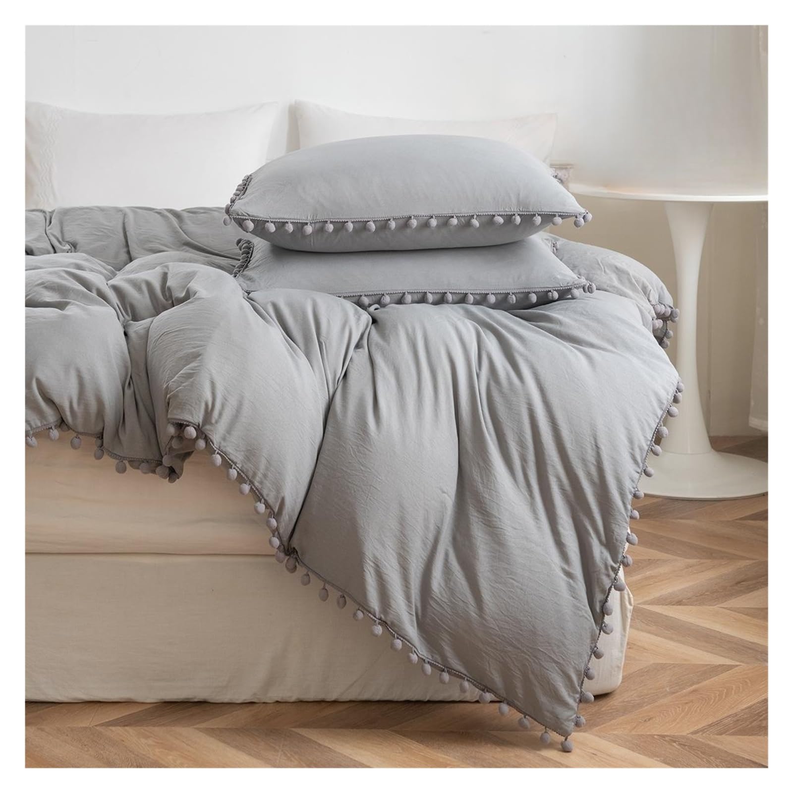 Drap de lit Queen Size et housse de couette nordique pour renouveler votre linge de lit
