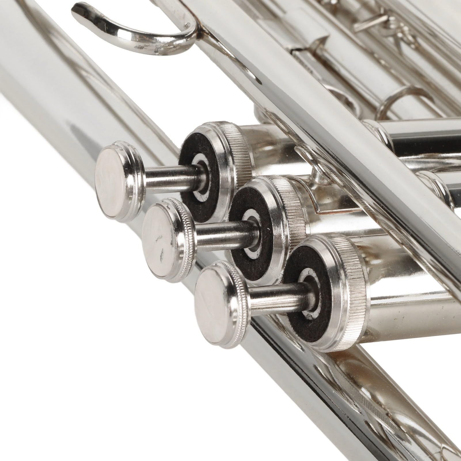 Tromba in Sib, Set di Tromba Standard in Sib Professionale con Bocchino e Panno per la Pulizia, Strumento a Fiato per Tromba per Studenti Bassi per Studenti, Principianti, Adulti