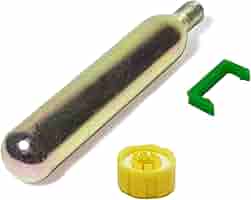 Adult Sport Pfd 3-Pack 24/33 Grams 1/2 Thread COu2082 Inflator Cartridges Emergency Co2 Cartridge For Inflatable Life Jacket Life Vest