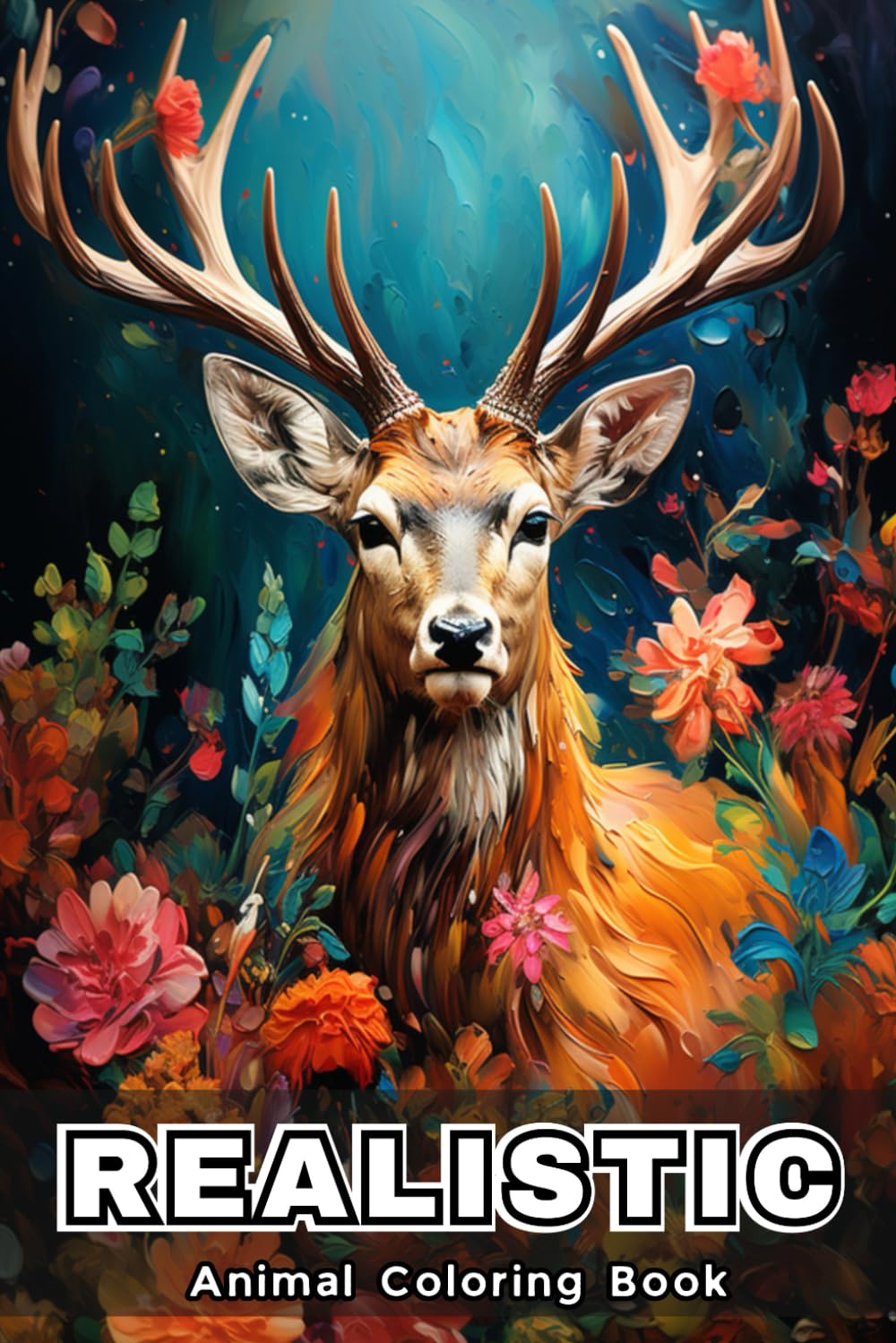 Realistic Animal Coloring Book: Intricate Designs of Majestic Creatures for Detailed and Relaxing Artwork