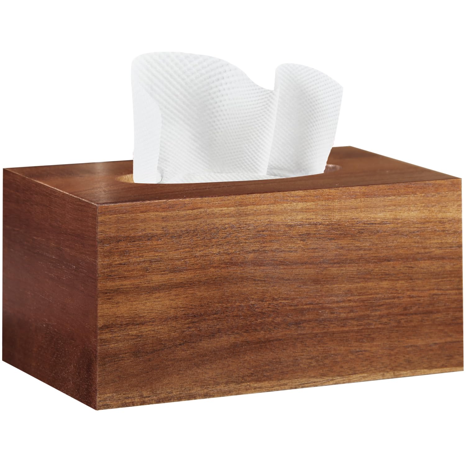 Photo 1 of BIBELUN Wood Tissue Box Cover, Rectangle