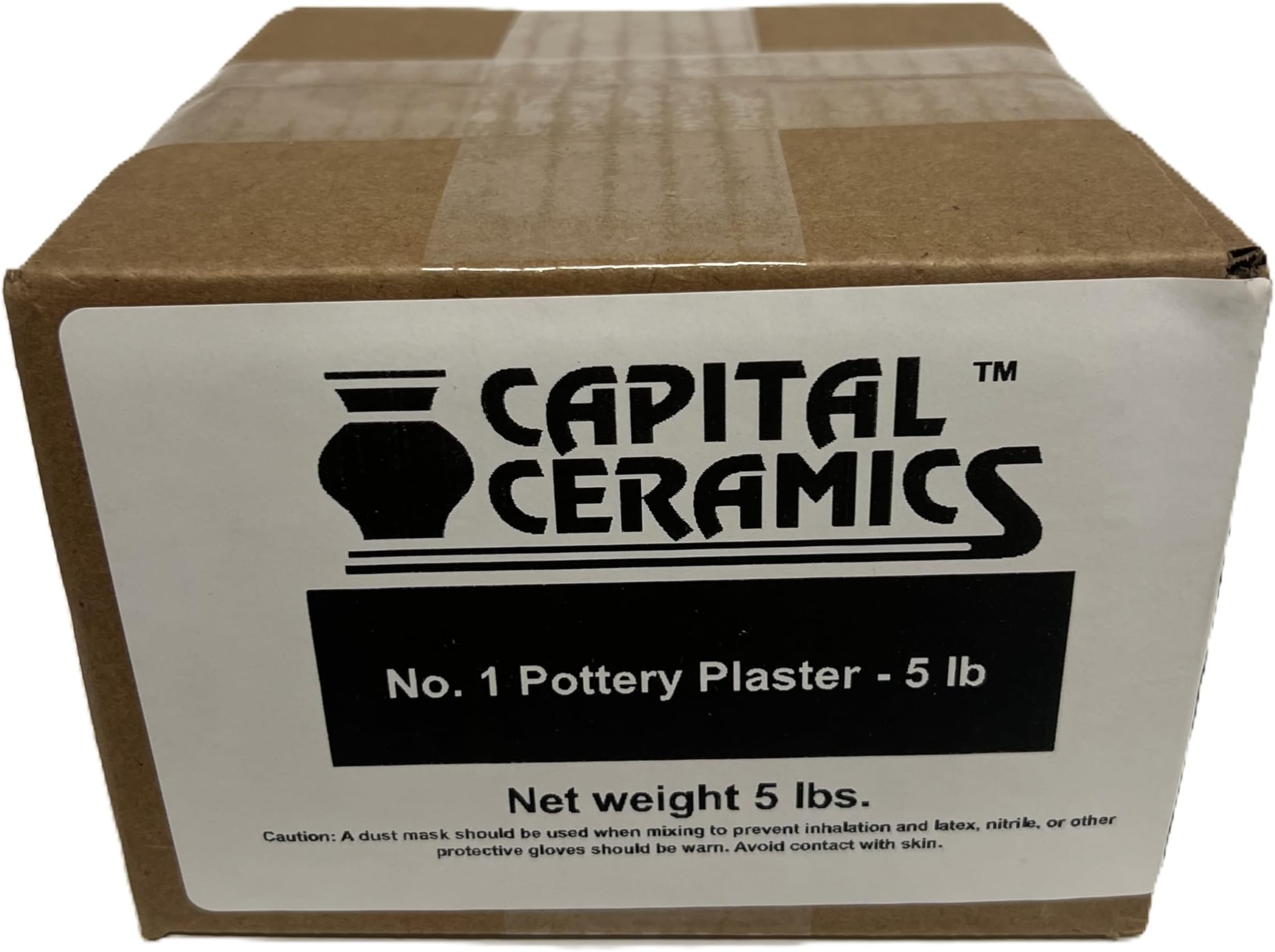 High Strength 20 Plaster for Scenery, Dioramas, Dentistry and Mold Casting 5 lb Pack Resealable Bag Great for Model Railroads & Gaming by Capital Ceramics