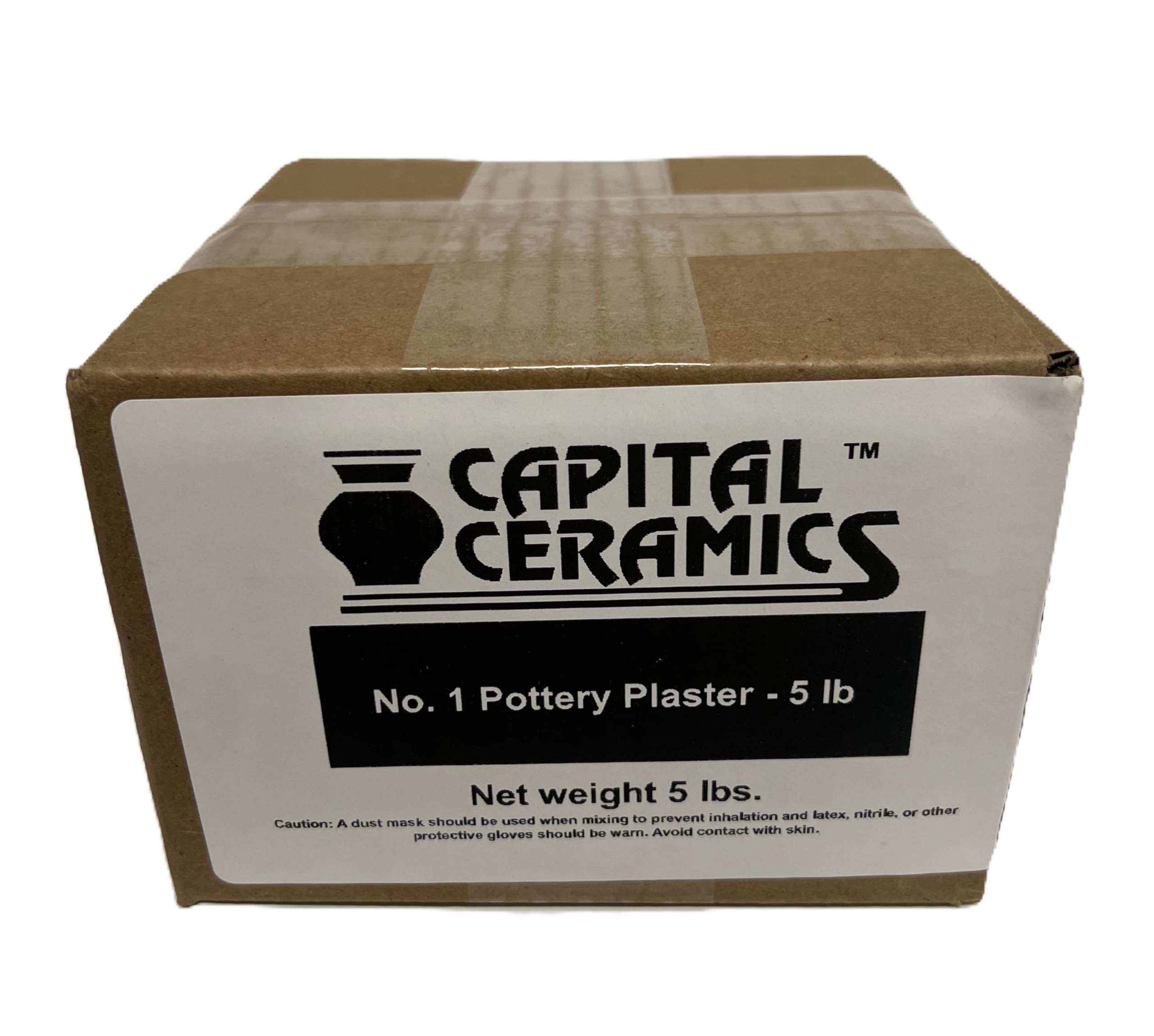 High Strength 20 Plaster for Scenery, Dioramas, Dentistry and Mold Casting 5 lb Pack Resealable Bag Great for Model Railroads & Gaming by Capital Ceramics
