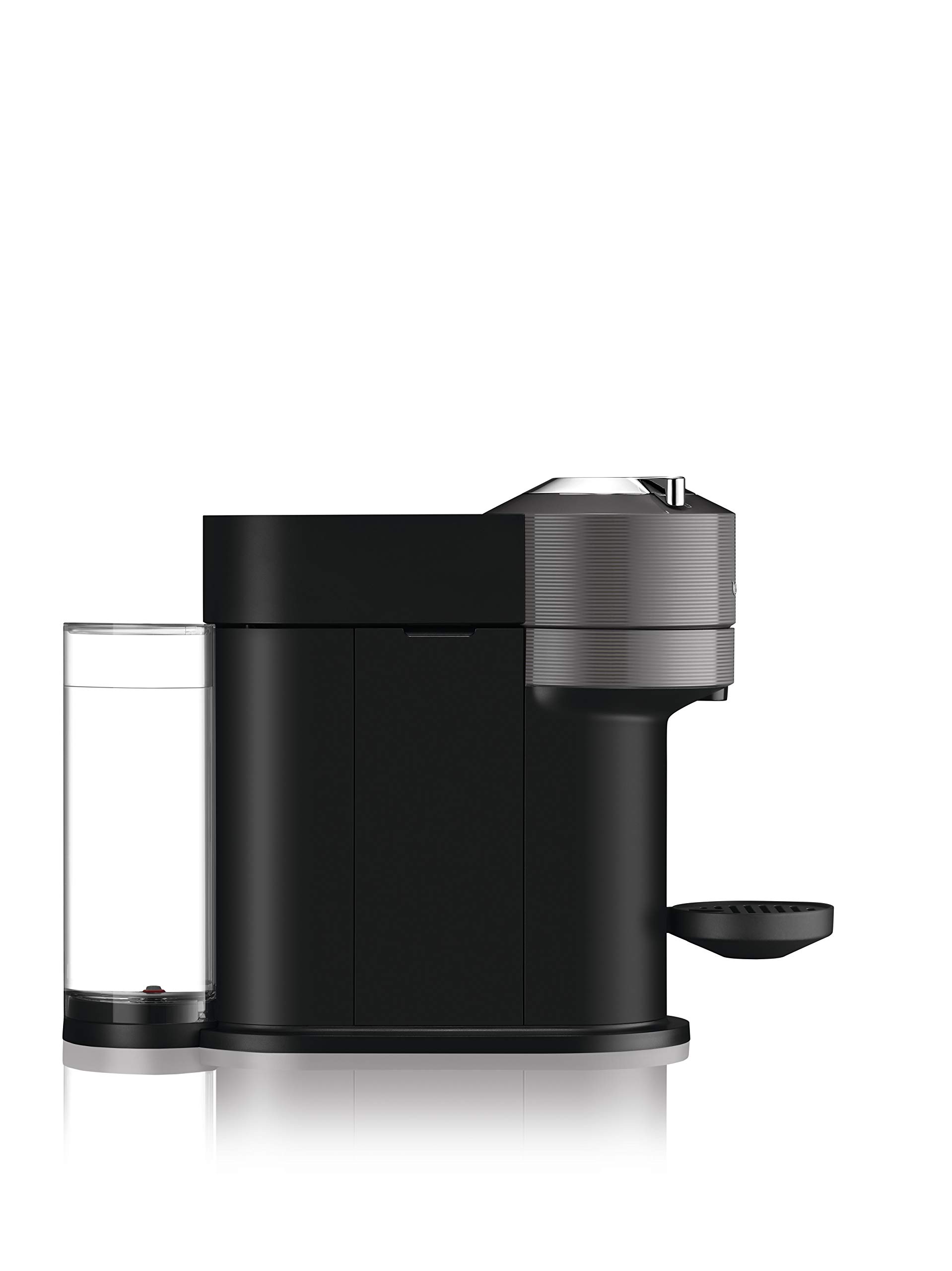 Nespresso De'Longhi ENV 120.GYAE Vertuo Next - Cafetera de cápsulas con espumador de leche, color gris