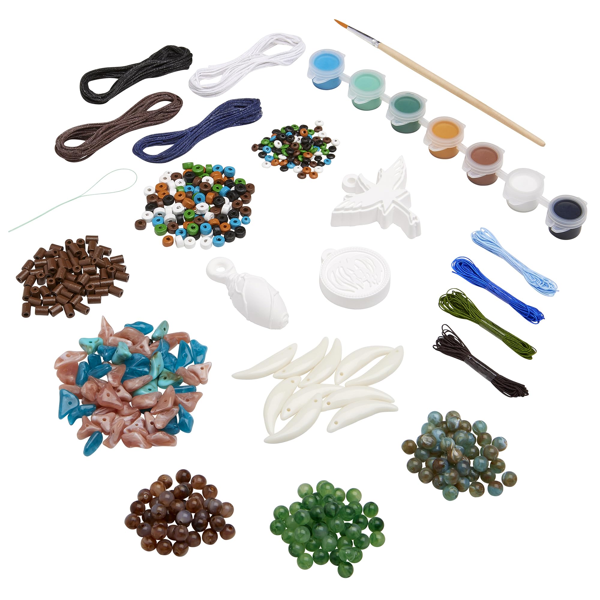 Cra-Z-Art Avatar Na'vi Schmuckherstellungs-Set zum Selbermachen von Armbändern, Halsketten und Songcord, Perlen, Charms, Fäden und Farben, kreatives Bastelset für Kinder ab 6 Jahren