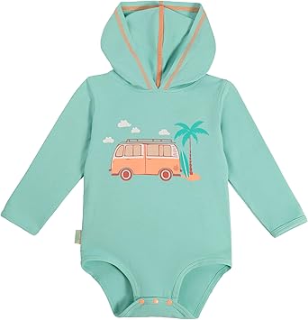 Baby Boys' Hooded Sunzie UPF 50+