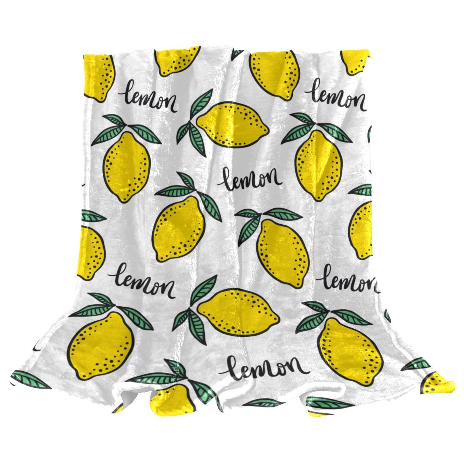 Couverture de lit TBOUOBT Citron : transformez la chambre de vos enfants en cocon douillet