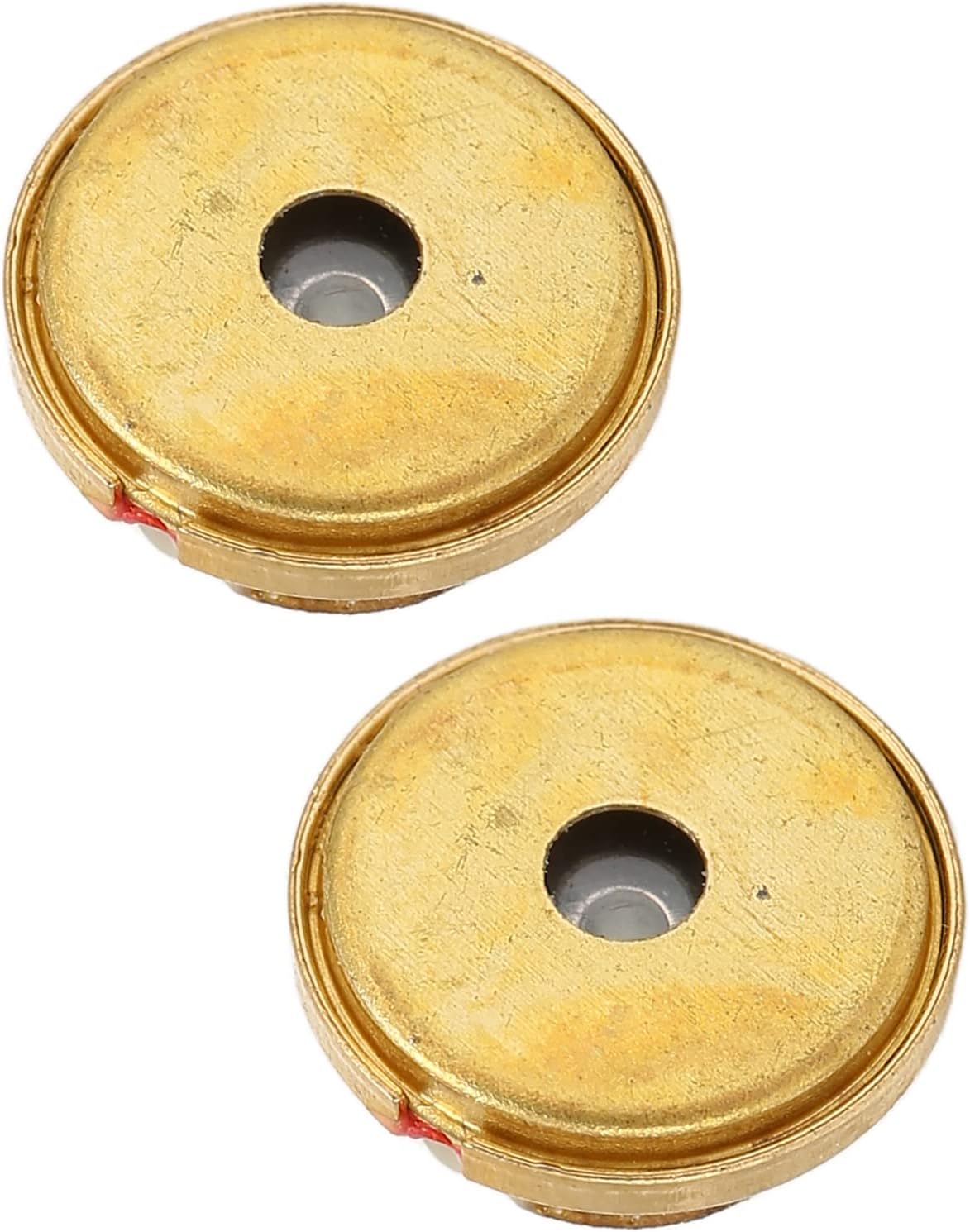2pcs 10mm Headphone Speaker Driver Replacement with PEN Diaphragm, Easy Installation for Earphones Repair, Suitable for Music Lovers, Silver Color