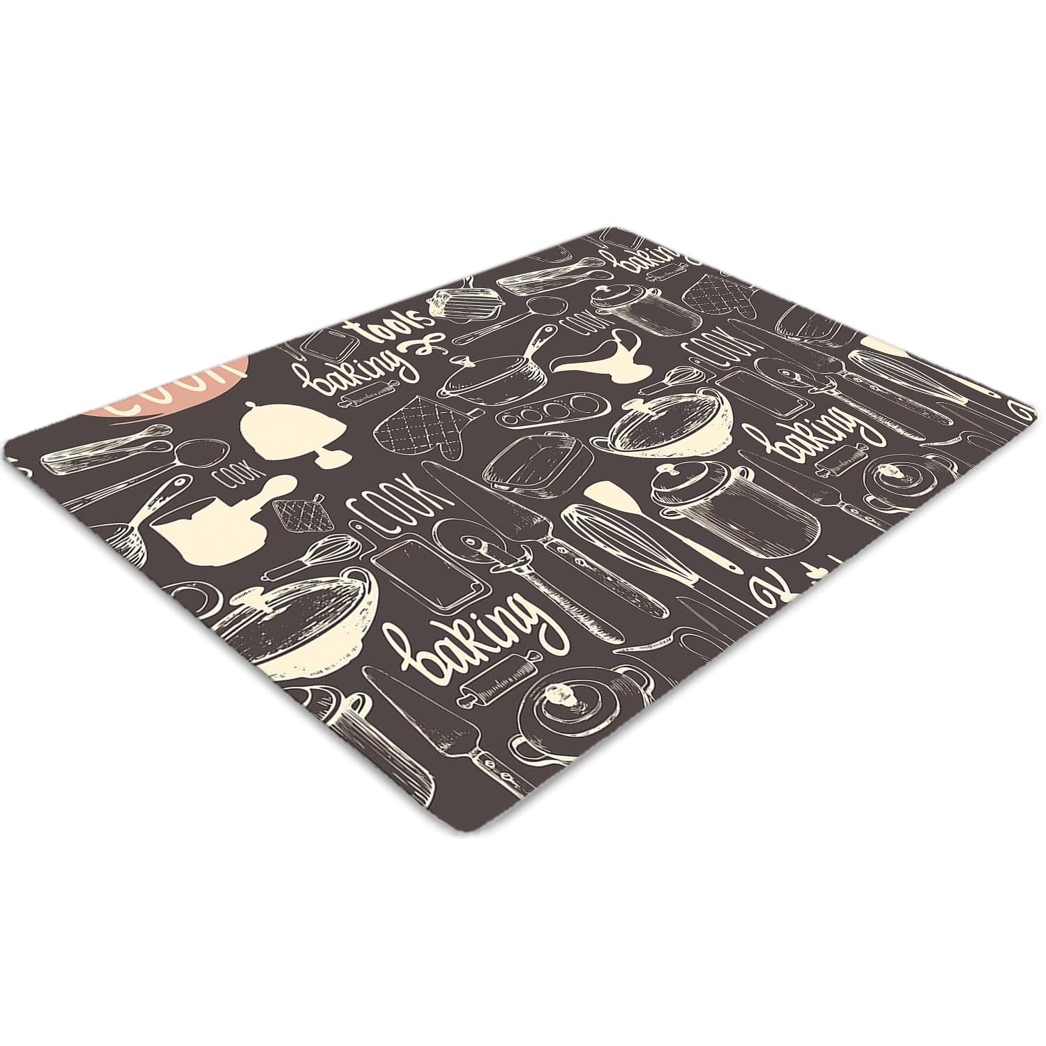 Tapis de chaise 140x100 cm en PVC imperméable et protège-sol rectangulaire antidérapant pour bureau