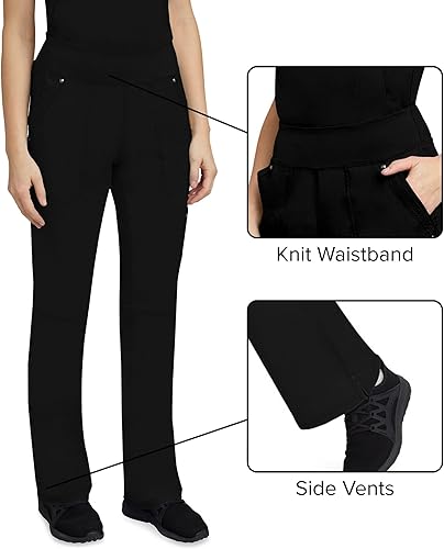 Miniatura 3 de Healing Hands Purple Label - Pantalón Tori para mujer - Cinco bolsillos pantalón tipo Cargo uniforme de hospital