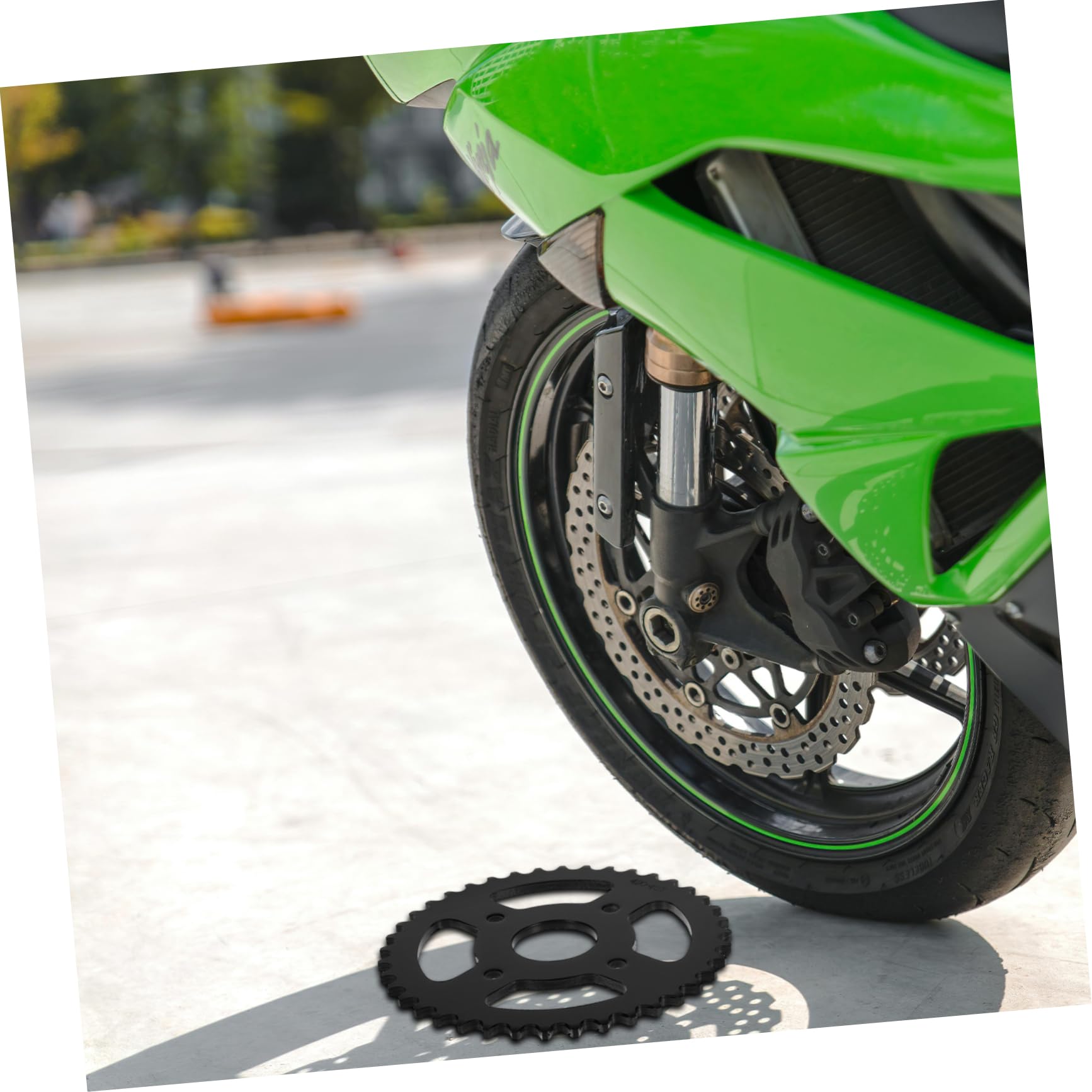 Piñón de Cadena Trasera para Motocicleta 420-40t de Acero