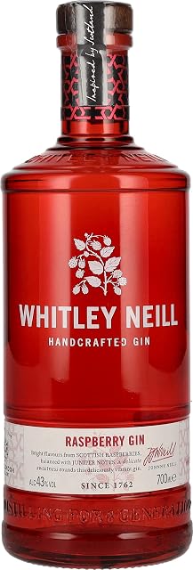 Whitley Neill Raspberry Gin, 70 cl