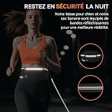 Looxmeer Hands Free Dog Running Lead with Adjustable Waist Belt 1.6–2.2m - 6