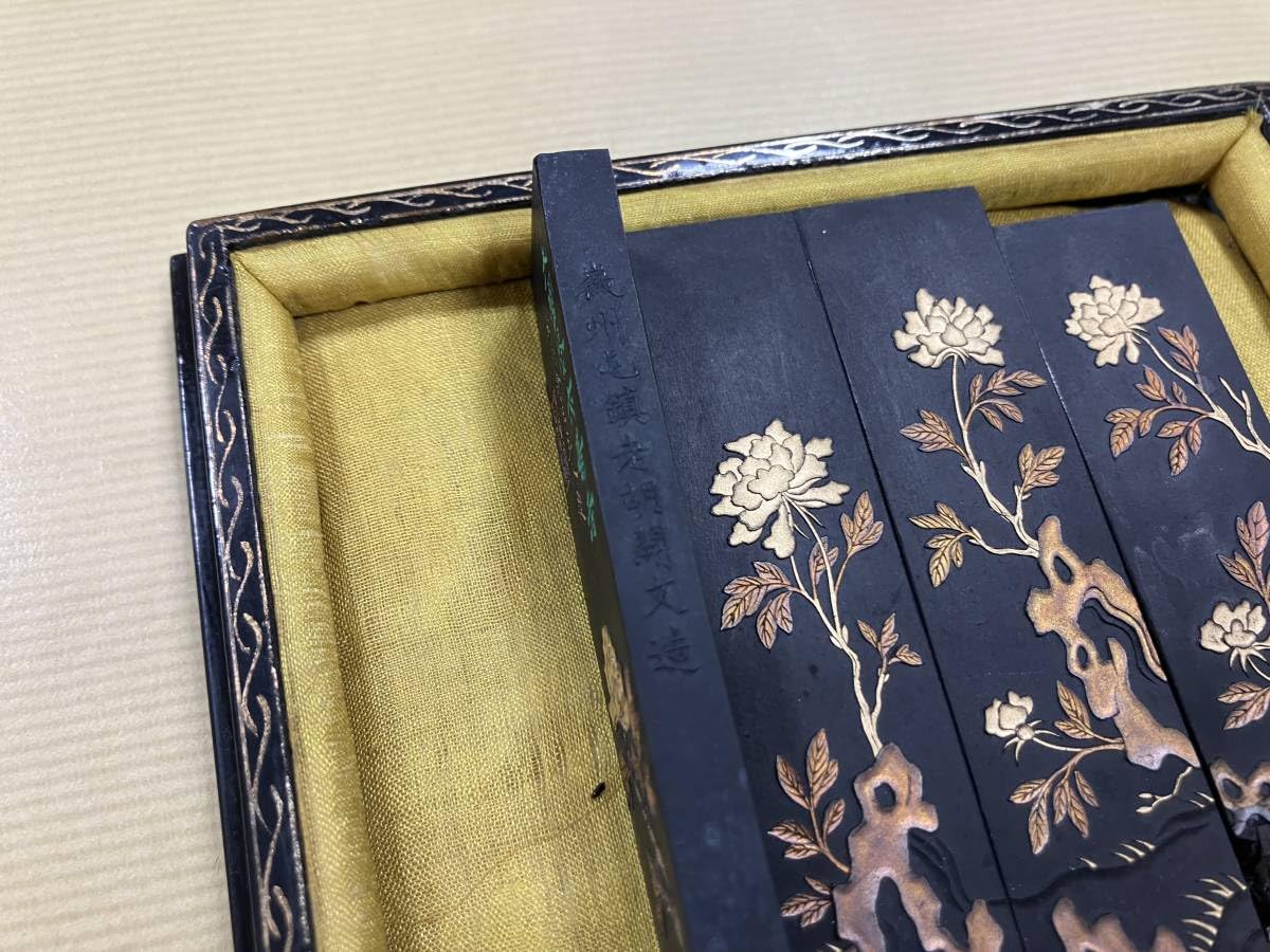 Amazon.co.jp: [23103003]民国 蒼佩室老胡開文 大富貴/書道中国唐墨古