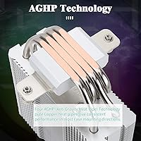 Vista 4 de Thermalright Assassin X 120R SE ARGB Enfriador de aire de CPU, ventilador ARGB de 4.724 in con 1550 RPM, 25.6 DBa, para AM4/AM5, Intel