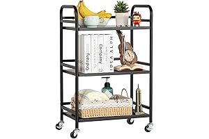 HDANI 3 Tier Rolling Facial Cart Shelves