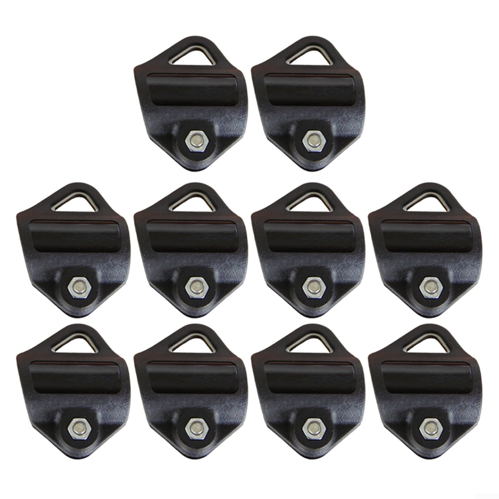 Aluminium Trimmer Harness Loop for FS90R FS91R FS120 FS130R FS131R, Carry Ring Hook for 1-Inch Shaft Tube Grass for STRIMMERS, Black Garden Tool Accessory(4pcs)