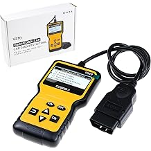 MP69033 OBD2 Scanner - Car Diagnostic Tool for All OBD2/CAN Vehicles, Engine Fault Code Reader, Check Engine Light Reset, Live Data & Freeze Frame