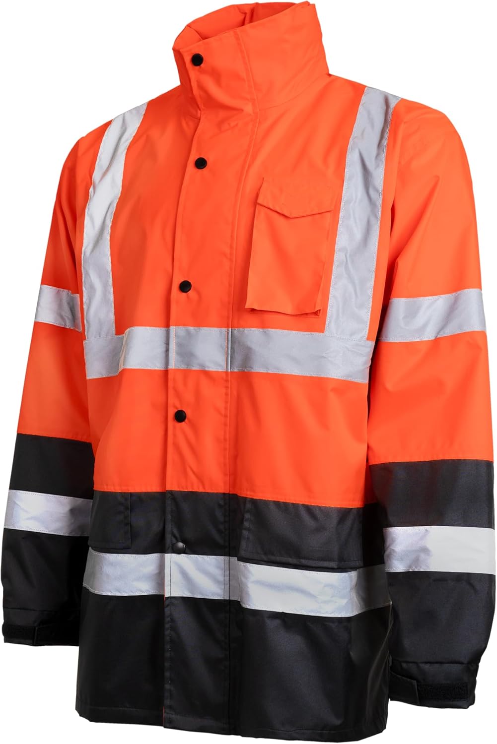 JORESTECH Safety Rain Set/Jacket Reflective High Visibility Yellow Black JK-03 / Pants Lime ANSI 150D Heavy Duty PANTS-03 - Image 2