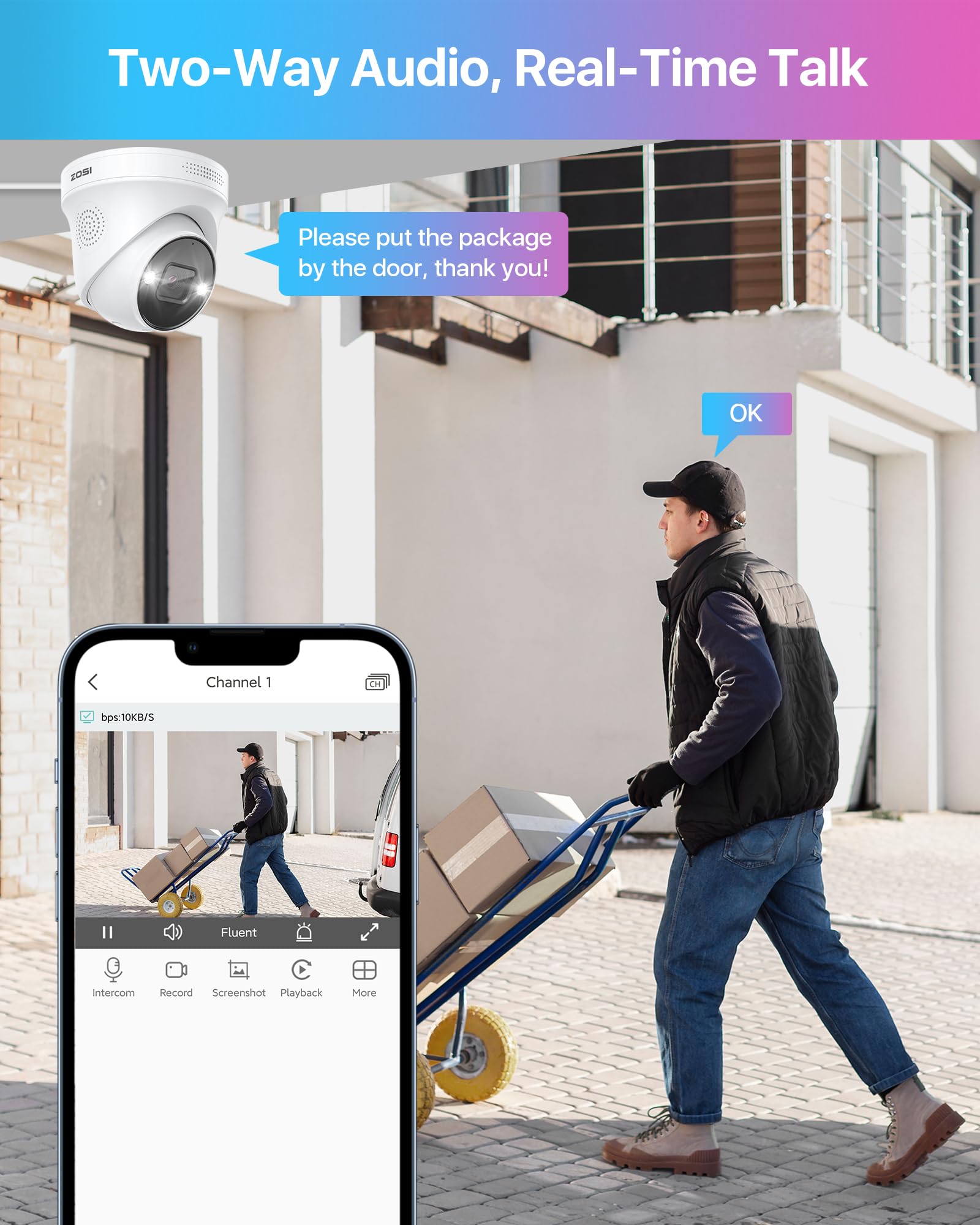 ZOSI poe 800万画素屋外防犯カメラ4台セット Amazon.co.jp: ZOSI 4k poe防犯カメラセット4台 800万画素 防犯