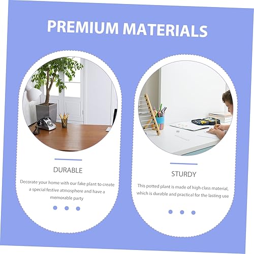 Miniatura 9 de NOLITOY 3 piezas de simulación de Navidad planta en maceta, mini piñas artificiales en maceta, plantas de interior vivas falsas pequeñas de Navidad