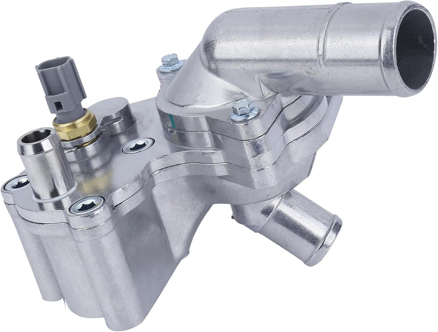 Thermostat Housing Assembly with Installation Kit For 2005 2006 2007 2008 2009 2010 Ford Mustang 4.0L V6 GAS SOHC 5R3Z-8592-BA 2L2Z-8592-BA 626-546