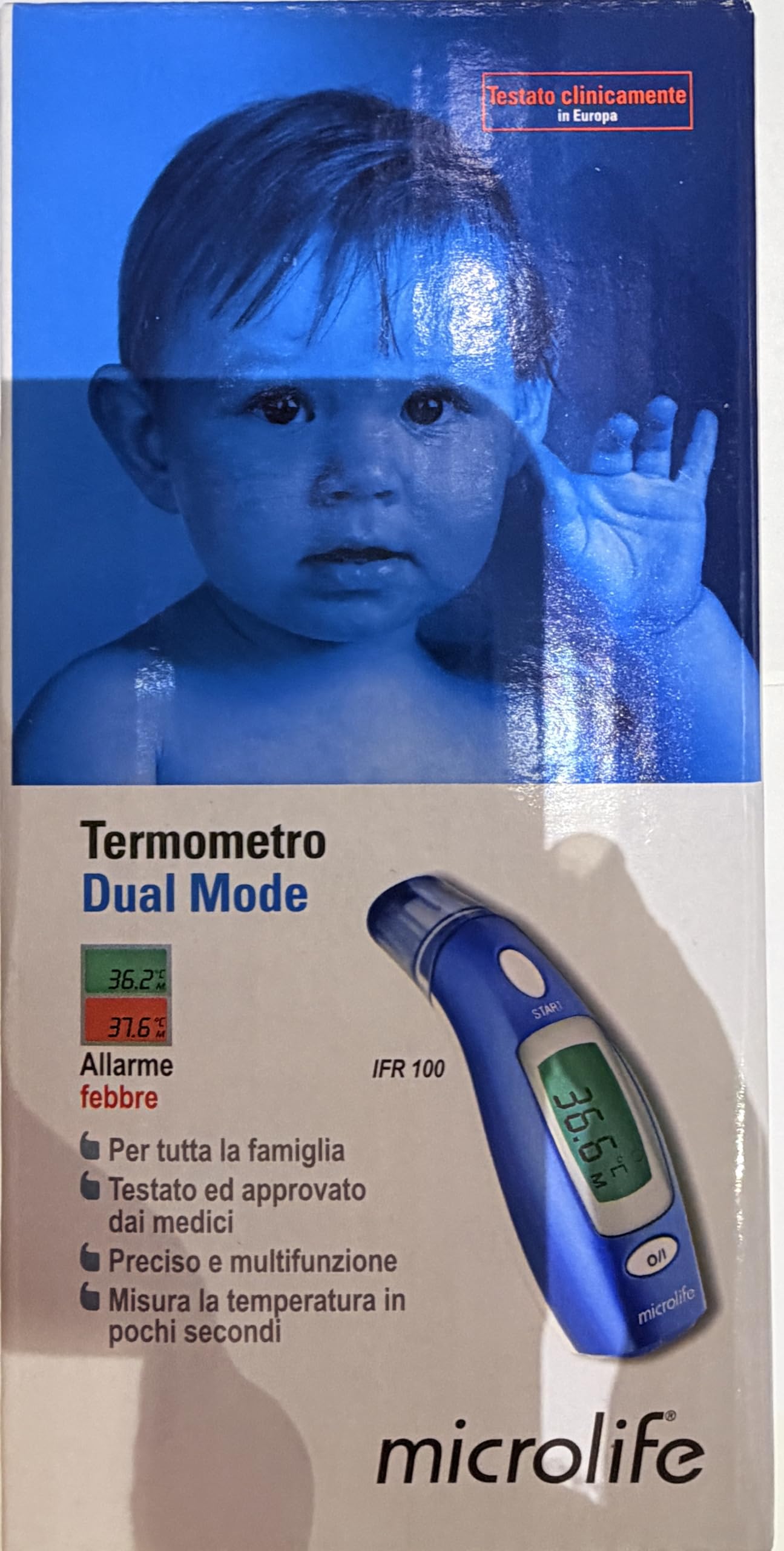 Termometro Dual Mode digitale preciso e veloce