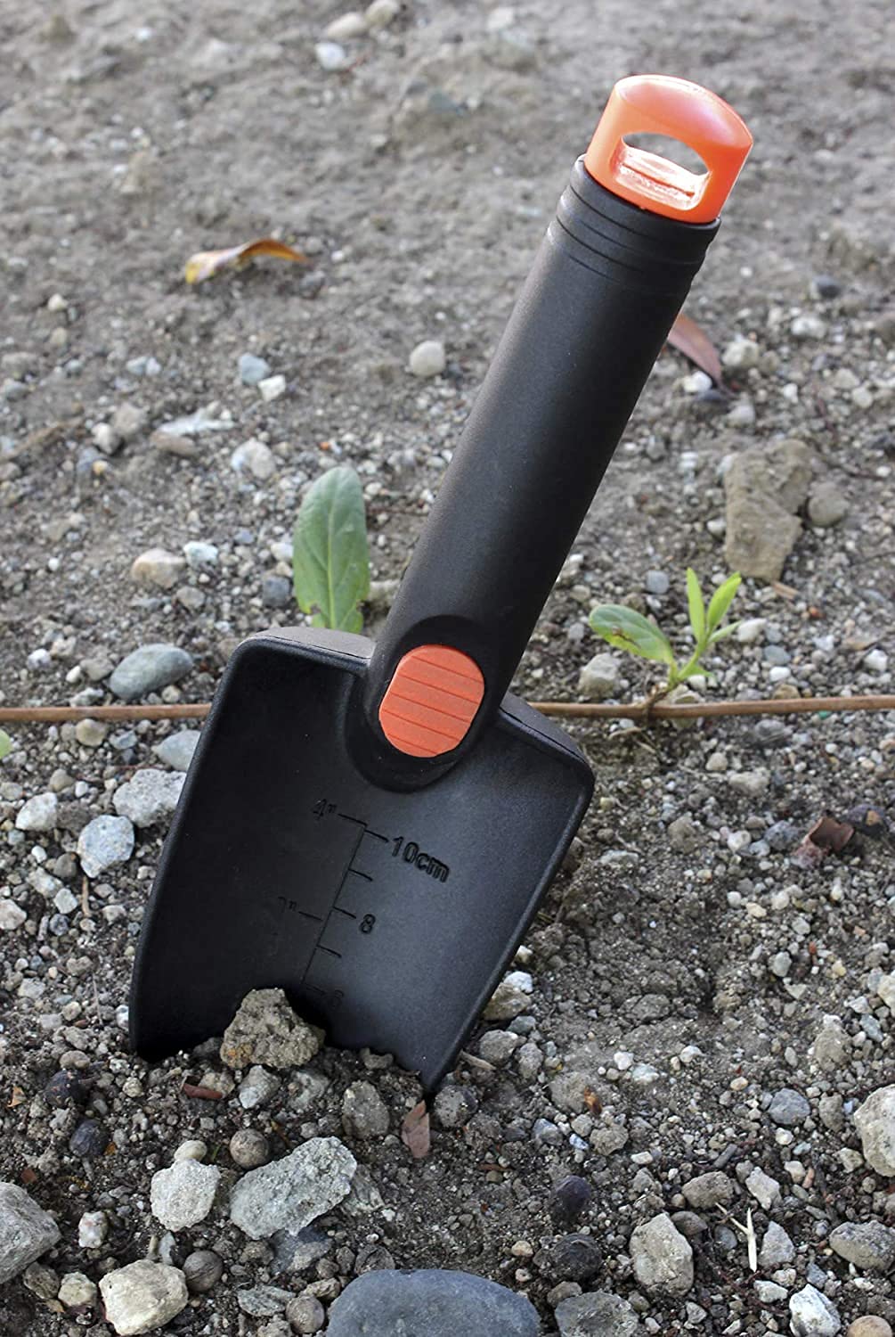 ASR Outdoor Pin Pointer Metal Detecting Hand Trowel Shovel with Depth Markers, 11 inch (3 Pack)