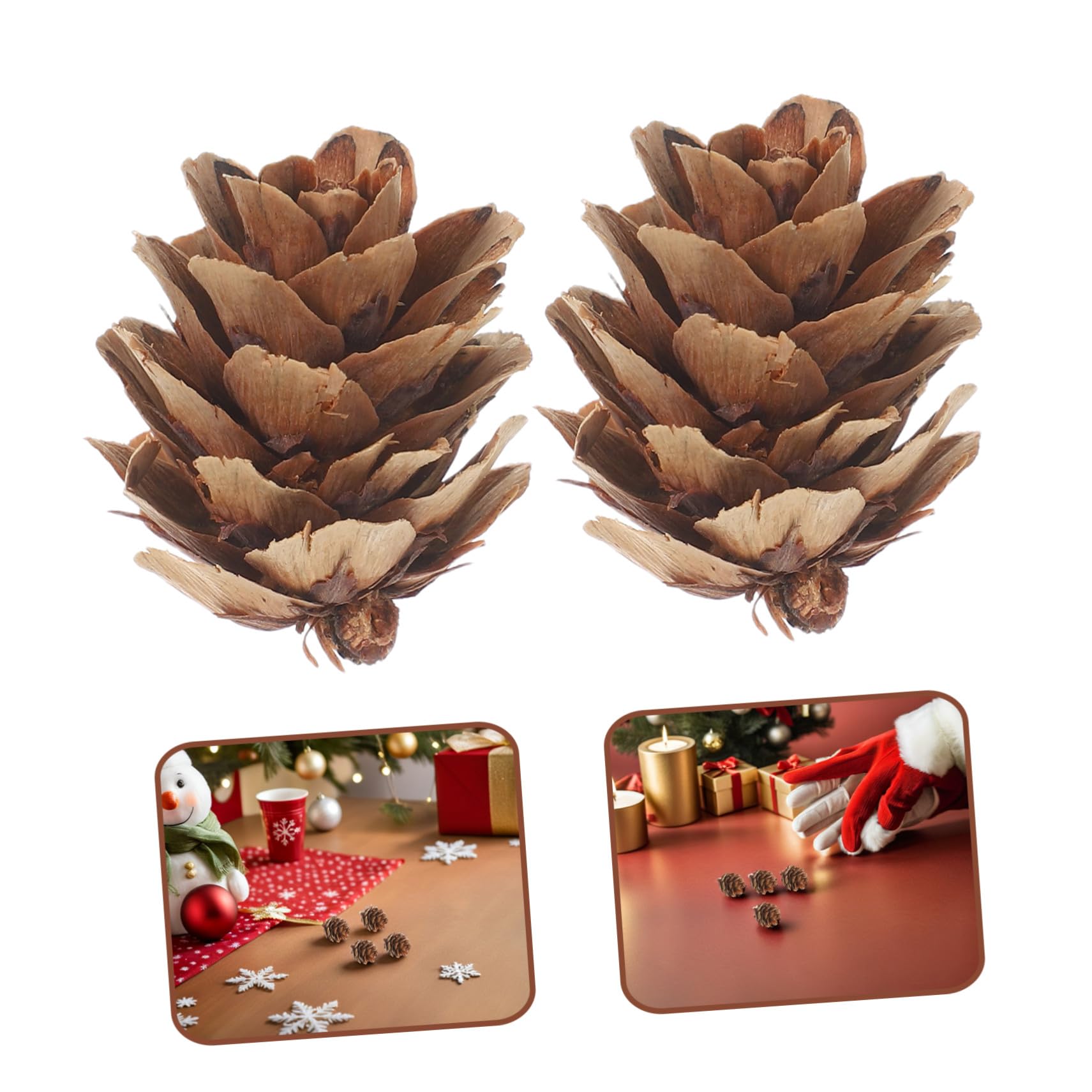 Mini Tannenzapfen Weihnachtsbaumschmuck Natürliche Kleine Zapfen Für DIY Basteln Rustikale Herbst Weihnachtsdeko Mit Wiederverwendbarer Natürlicher Textur