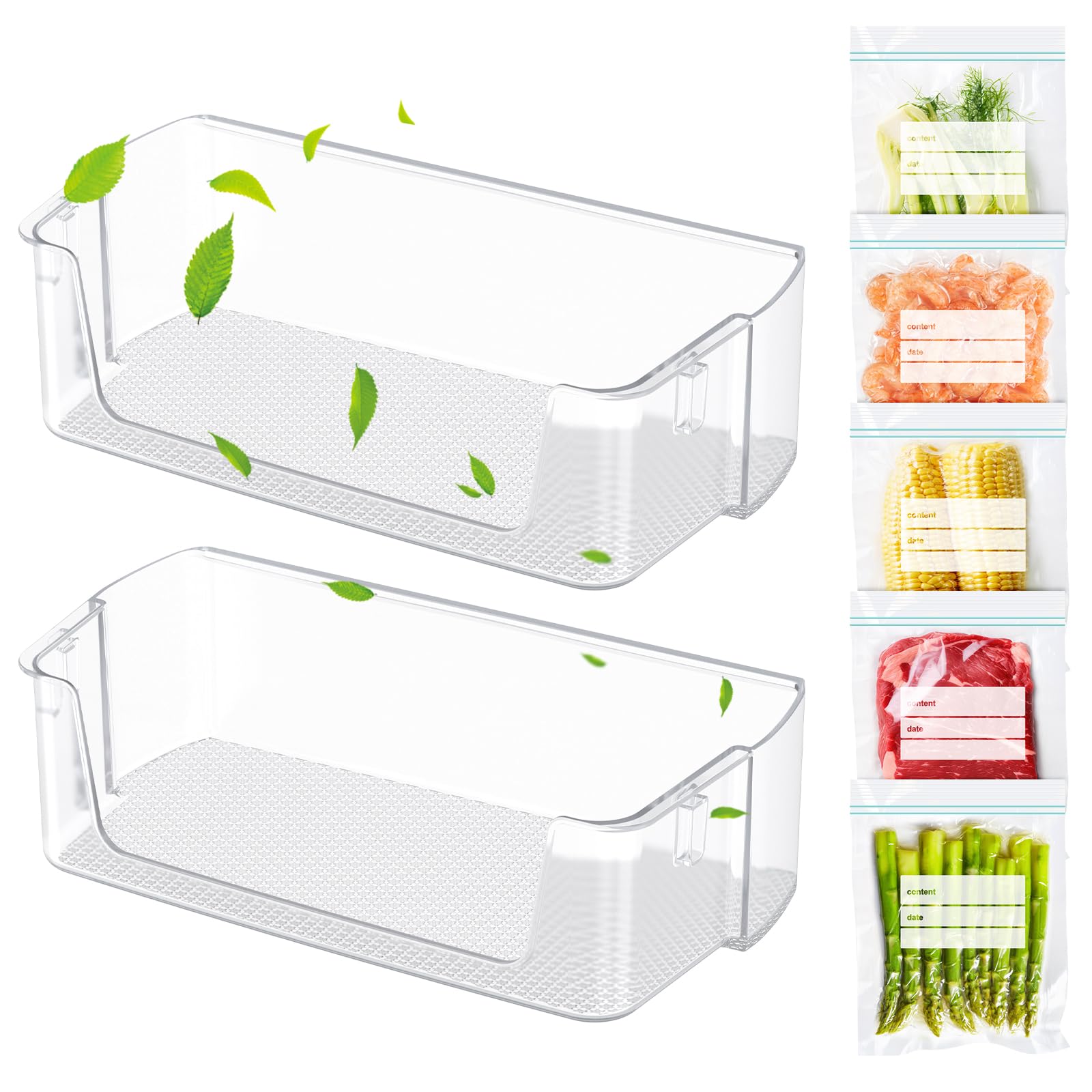 Amazon.com: (2 PACK)UPGRADED DA97-20989A Refrigerator Door Shelf