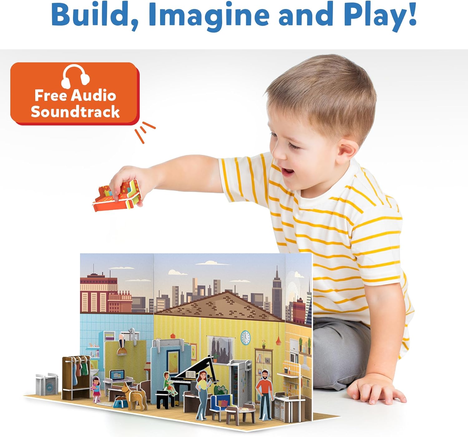 Skillmatics My World : Inside The House | STEM Building Playset & Learning Toy for Preschool Kids | Gifts for Ages 3-7