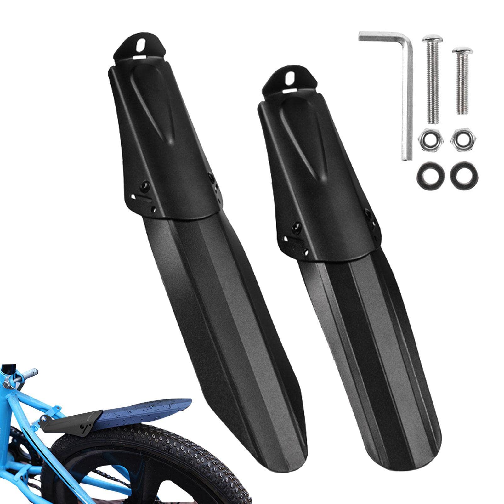 spritzschutz kinderfahrrad Fahrrad-Spritzschutz-Set | für Fahrrad vorne und hinten 28'' 18Ah Pre-mium Elektrofahrrad sold-last-90-days Color:Black/White w/ Green Chrome Works 40%