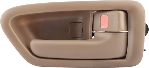 BOXI Manija interior beige de la puerta del lado del pasajero delanteratrasera derecha para Toyota Camry 1997 1998 1999 2000 2001 69205-AA010
