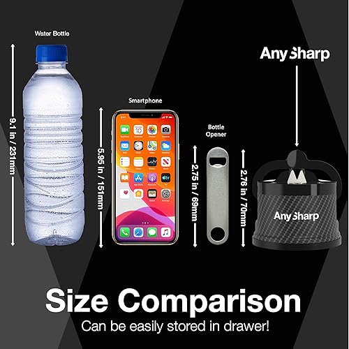 Vista 164 de Afilador de cuchillos AnySharp, Azul