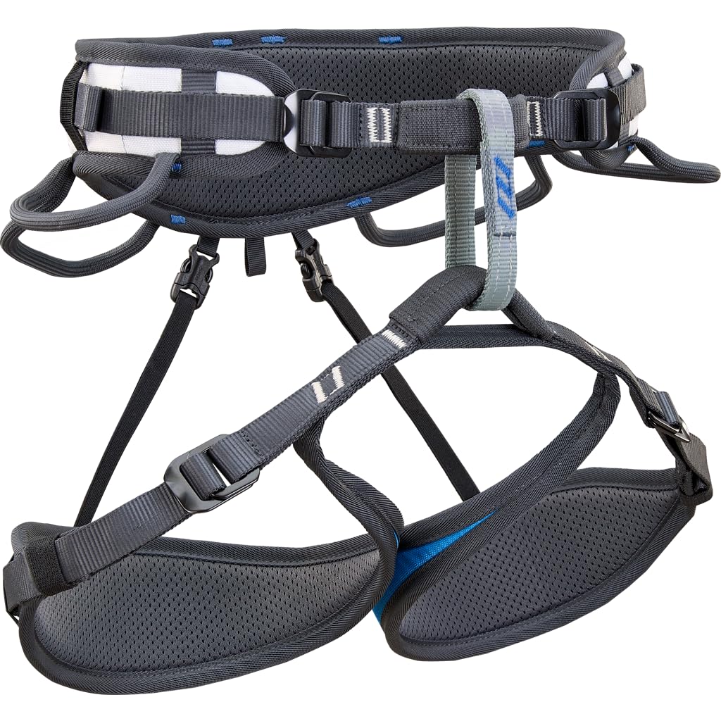 Climbing Technology Ascent – pas do wspinaczki niebiesko-srebrny L/XL