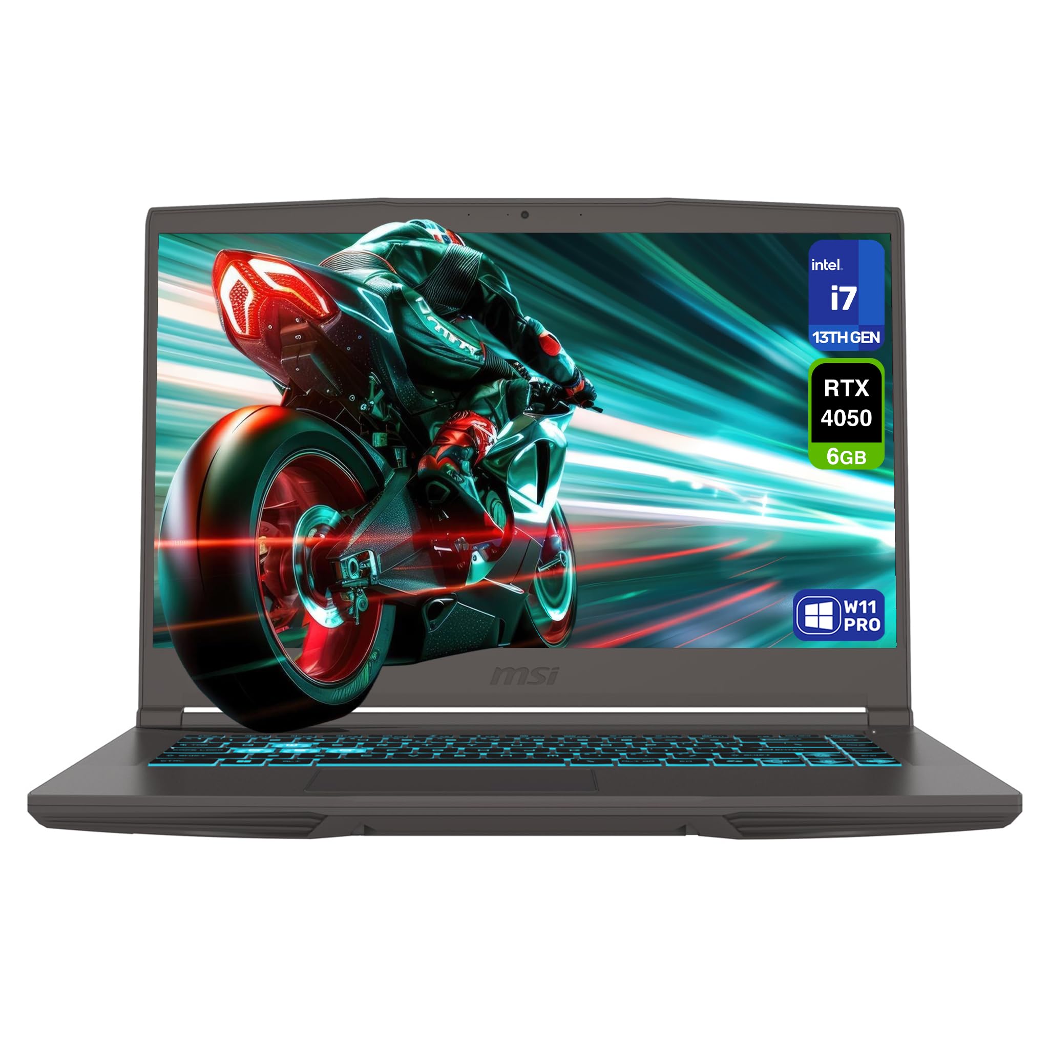 Amazon.com: msi Thin 15 Gaming Laptop, Intel Core i7-13620H, 32 GB