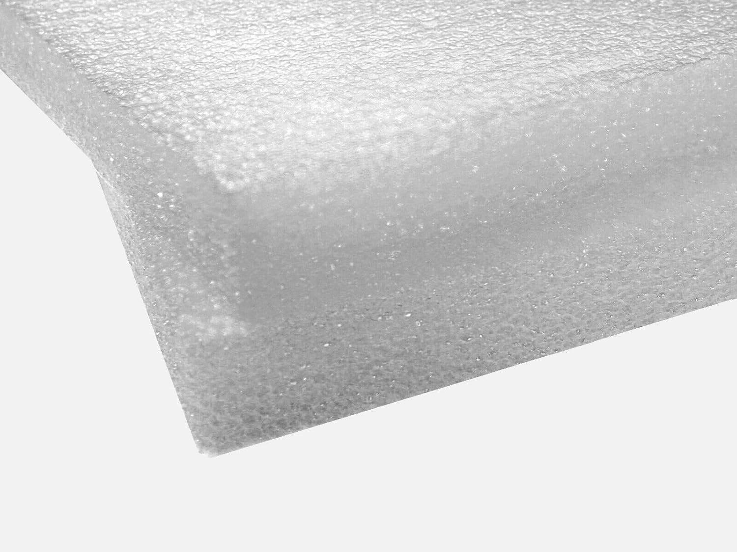 Polyethylene Foam Sheet 12 x 12 x 1.5 Inch Thick - 4 Pack White - Custom Foam Inserts High Density Closed Cell PE Case Packaging Shipping