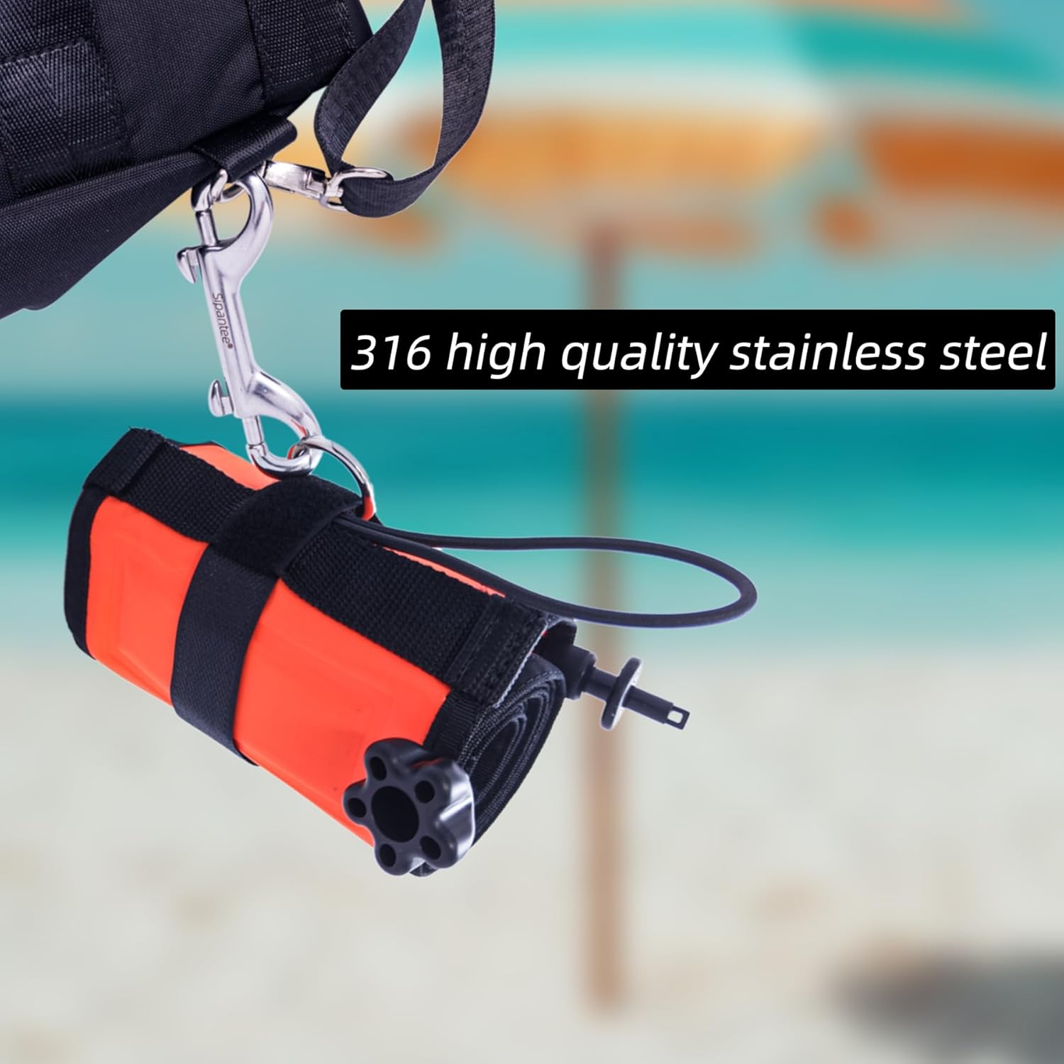 5PCS 316 Stainless Steel Double Ended Bolt Snap Hook Scuba Diving Hook Scuba Diving Clips 3-1/2 Inch Marine Grade Double End Snaps for Heavy Duty Double Snap Hook Trigger Chain Clips Double Sided Clip - Image 6