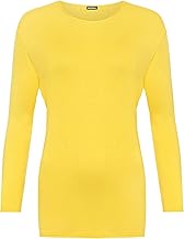 Ladies Long Sleeve T-Shirt Top Womens Plus Sizes