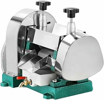 Manual Sugar Cane Juice Machine, 3 Rolls Sugarcane Press Juicer Grinder, for Sugarcane Ginger Sweet Sorghum/