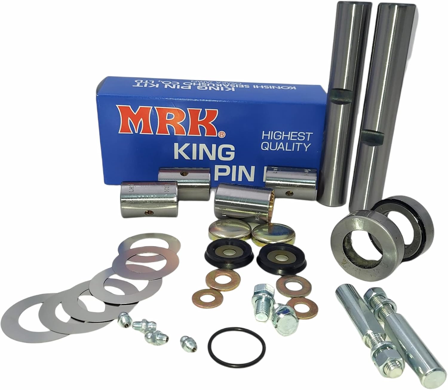 King Pin Kit | Front Steering King Pin Repair Kit | for Isuzu NPR-HD, NQR, NRR | 2014-2018