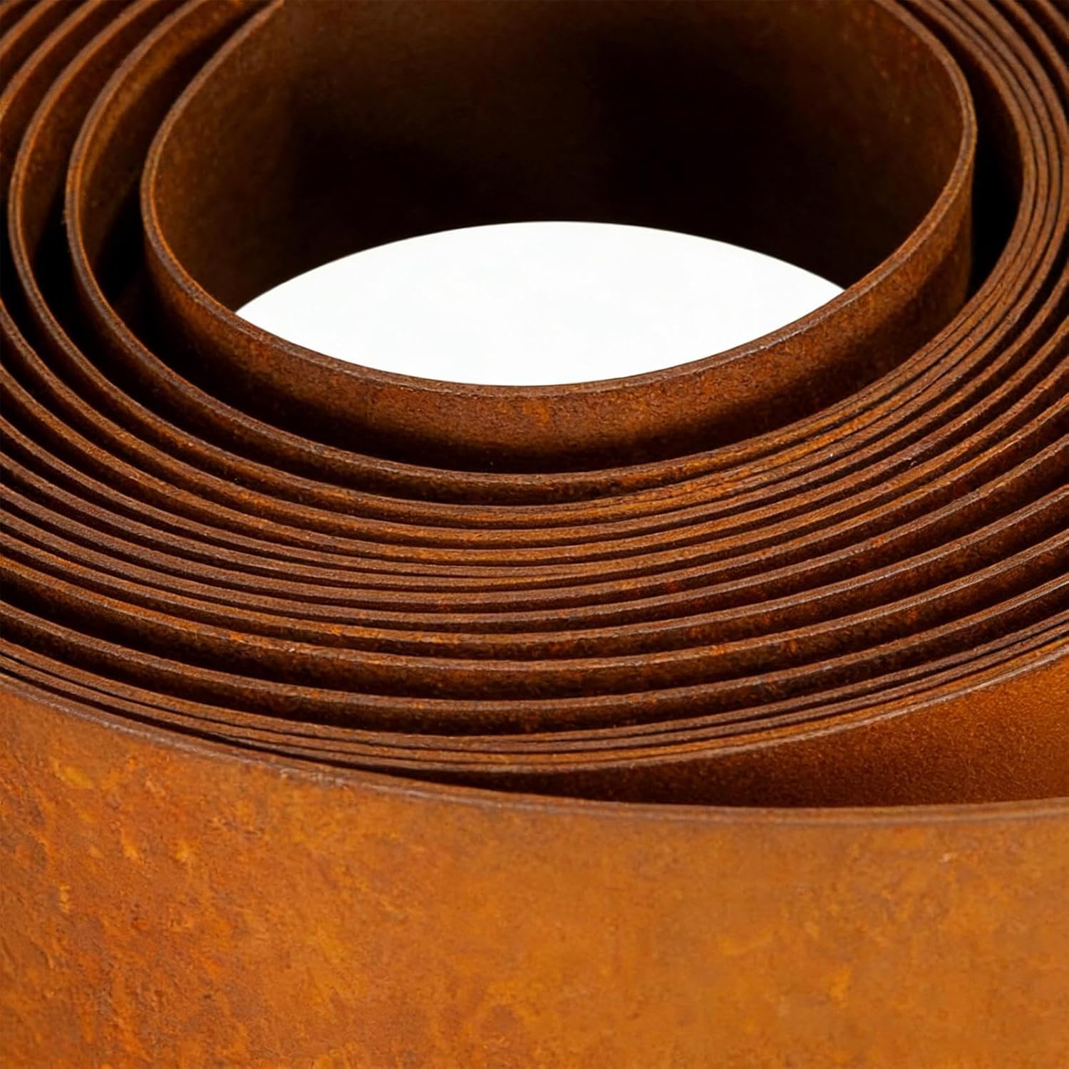 Garden Edging Border, Weatherproof Protective Cuttable Steel, Lawn Edging and Landscape Border with Flexible Installation Design, Reliable Ground Perimeter for Grass Containment and Garden Styling