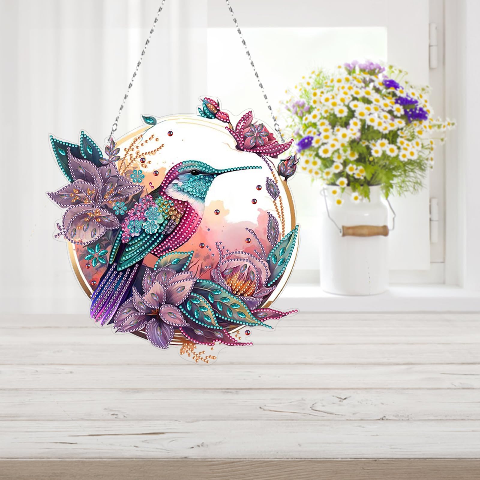 インド工芸［王侯貴族・野生動物絵　手彩ペイント八角内ビロード飾り箱］ インド工芸［王侯貴族・野生動物絵 手彩ペイント八角内ビロード