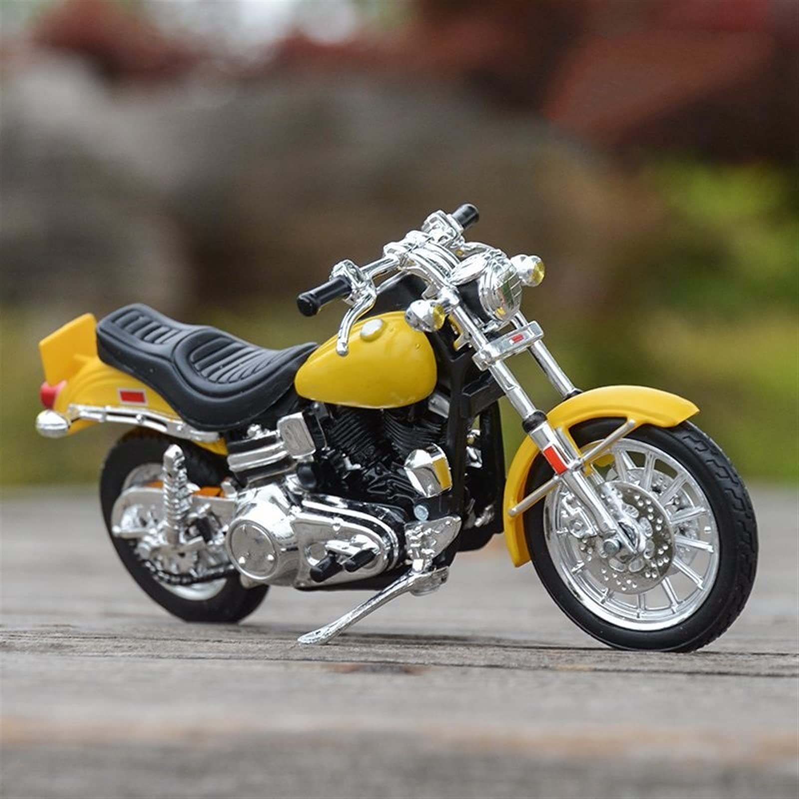SEYXF Motorbike Toy 1:18 for Harley for Davidson 1977 FXS Die Cast Vehicles Collectible Hobbies Motorcycle Model Toys