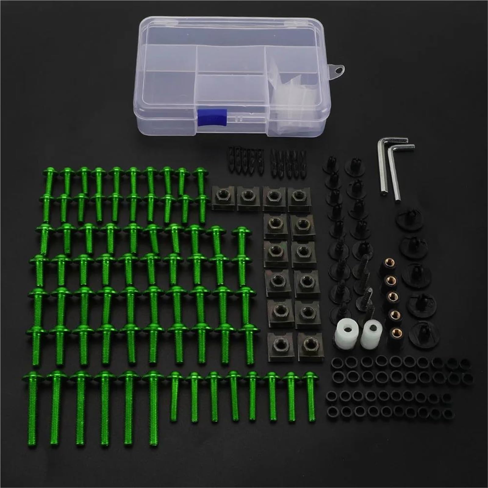 Dadi Clip Kit Di Bulloni Per Carenatura Moto Per Per ER5 Per ER6F Per ER6N Elementi Fissaggio Per Cupolino Set Viti Fissaggio Moto