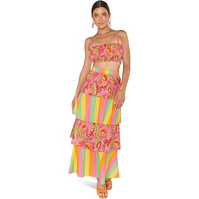 Show Me Your Mumu Cartagena Top paradise palms