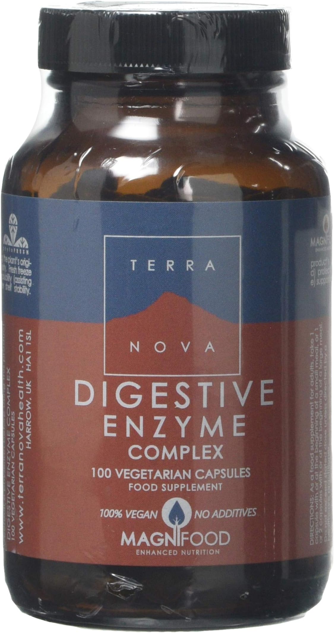 TERRANOVA Digestive Enzyme Complex 100 Vegicaps Amazon.co.uk
