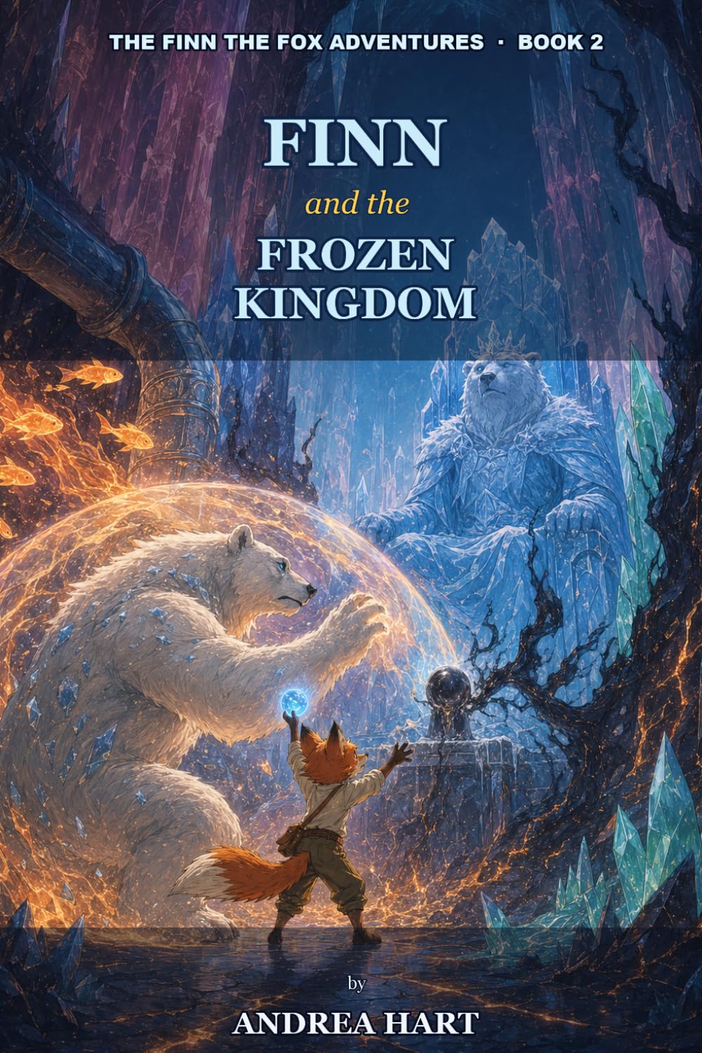 Finn and the Frozen Kingdom: A Middle Grade Fantasy Chapter Book for Ages 8-10 (The Finn the Fox Adventures, Book 2)